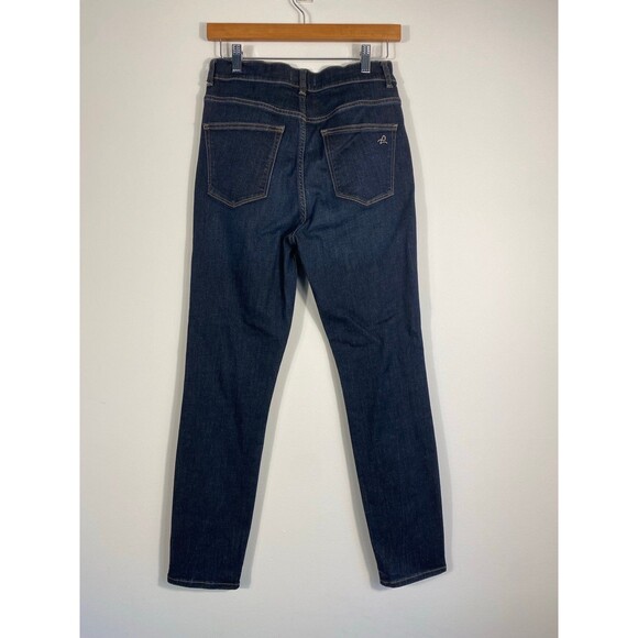 DL1961 Farrow Ankle Jeans Size 29 High Rise Skinny Willoughby Dark Wash - Picture 2 of 7